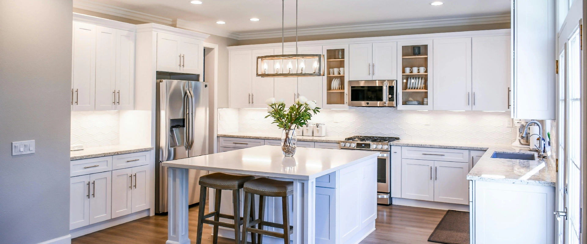 Beautiful kitchen remodel by J & M Next Level